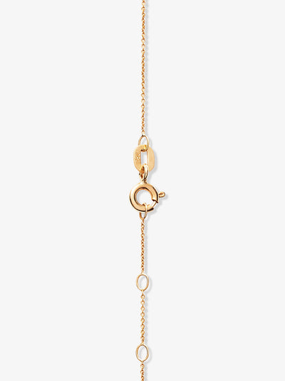 Verse Fine Jewellery Adjustable Chain Detail 18k Gold