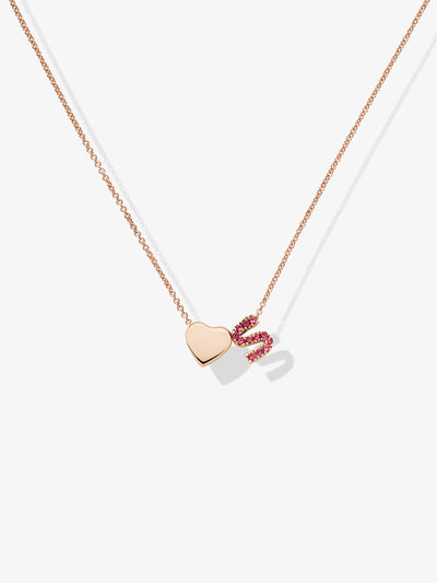 Verse-Fine-Jewellery-Gold-Heart- Ruby-Letter-S-Necklace